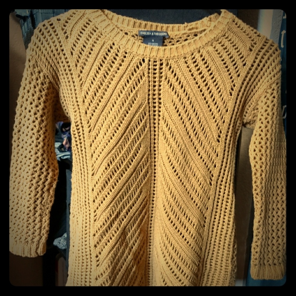 Mustard sweater